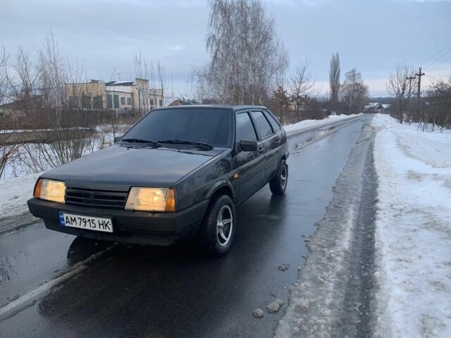 Черный ВАЗ 2109, объемом двигателя 1.6 л и пробегом 1 тыс. км за 2400 $, фото 1 на Automoto.ua
