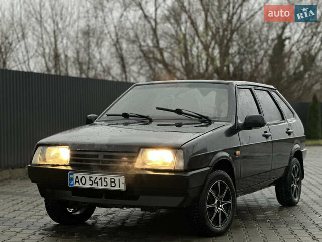 Черный ВАЗ 2109, объемом двигателя 1.6 л и пробегом 150 тыс. км за 1500 $, фото 1 на Automoto.ua