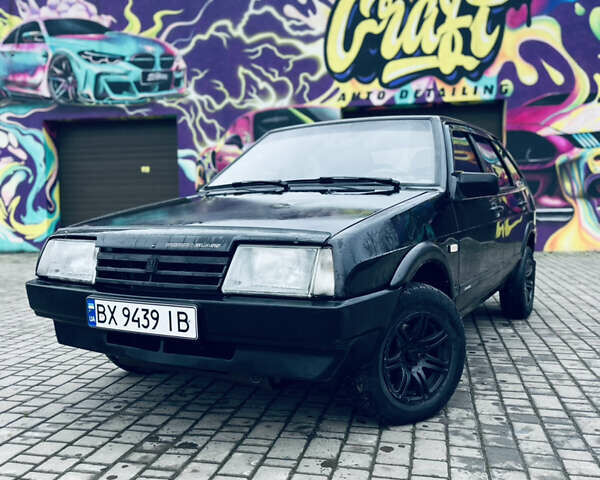 Черный ВАЗ 2109, объемом двигателя 1.6 л и пробегом 28 тыс. км за 1750 $, фото 1 на Automoto.ua