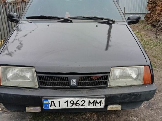 Черный ВАЗ 2109, объемом двигателя 1.6 л и пробегом 210 тыс. км за 1700 $, фото 1 на Automoto.ua