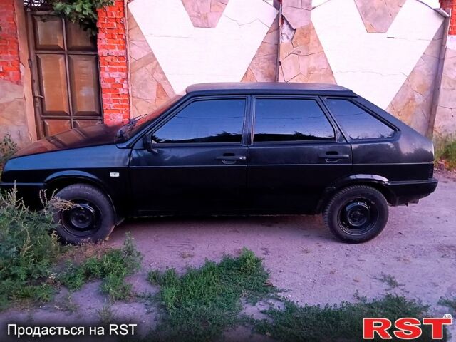 Черный ВАЗ 2109, объемом двигателя 1.5 л и пробегом 170 тыс. км за 3200 $, фото 1 на Automoto.ua