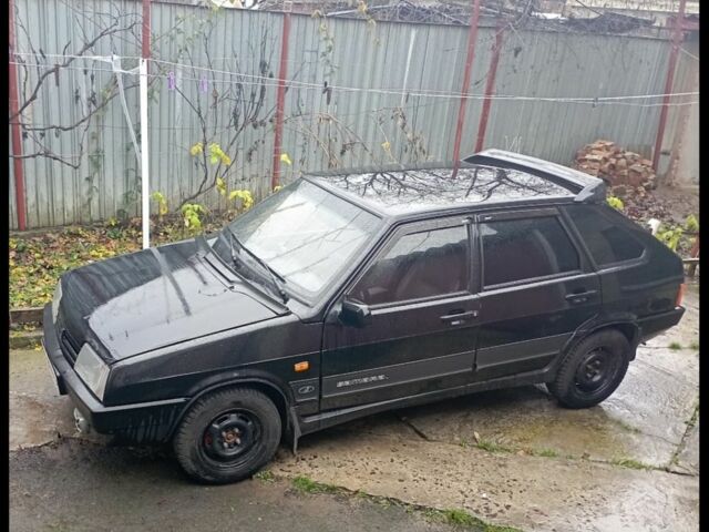 Черный ВАЗ 2109, объемом двигателя 1.6 л и пробегом 130 тыс. км за 1500 $, фото 1 на Automoto.ua