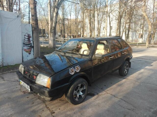 Чорний ВАЗ 2109, об'ємом двигуна 1.6 л та пробігом 1 тис. км за 858 $, фото 1 на Automoto.ua