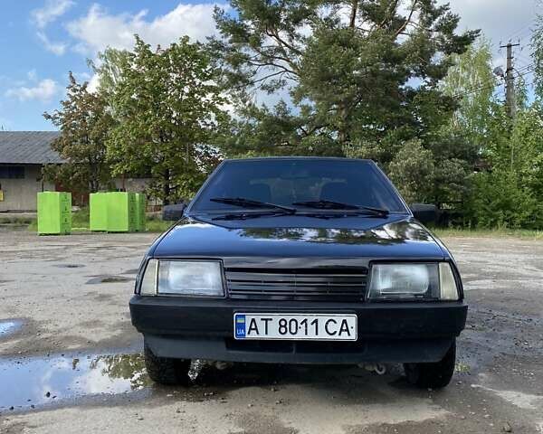 Черный ВАЗ 2109, объемом двигателя 1.6 л и пробегом 200 тыс. км за 1600 $, фото 1 на Automoto.ua