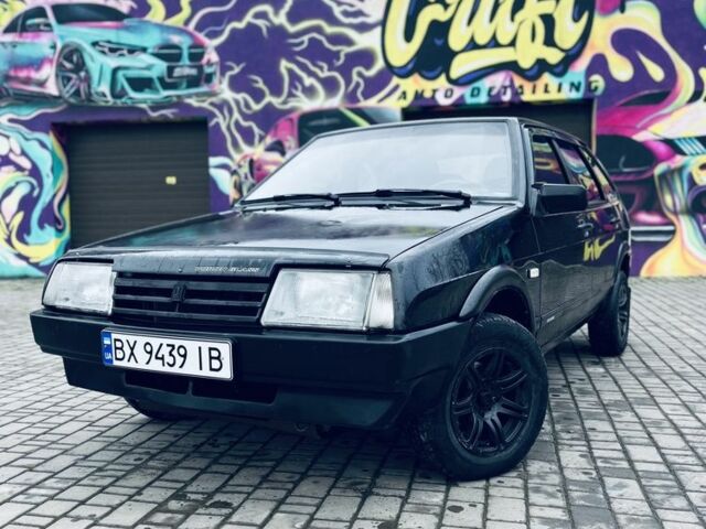 Черный ВАЗ 2109, объемом двигателя 1.6 л и пробегом 20 тыс. км за 1750 $, фото 1 на Automoto.ua