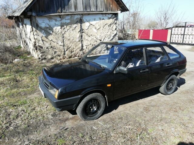Черный ВАЗ 2109, объемом двигателя 1.6 л и пробегом 174 тыс. км за 2900 $, фото 1 на Automoto.ua