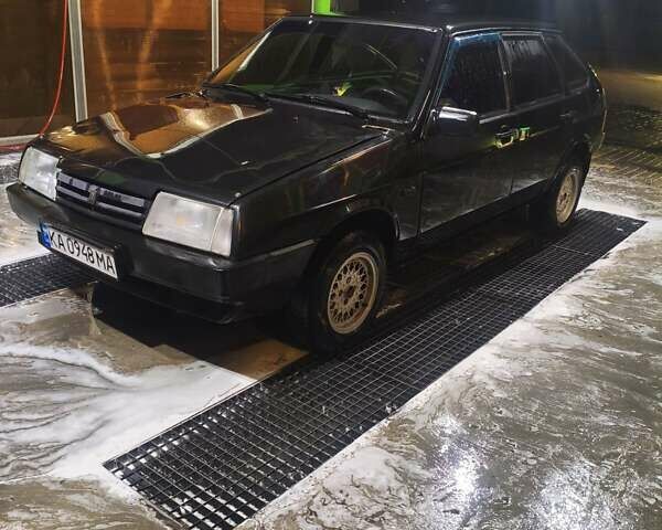 Черный ВАЗ 2109, объемом двигателя 1.6 л и пробегом 163 тыс. км за 1150 $, фото 1 на Automoto.ua