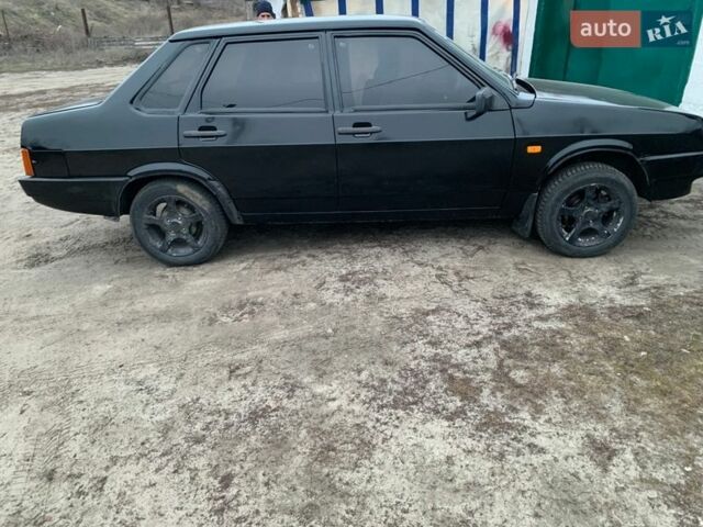Черный ВАЗ 2109, объемом двигателя 1.6 л и пробегом 212 тыс. км за 2500 $, фото 1 на Automoto.ua