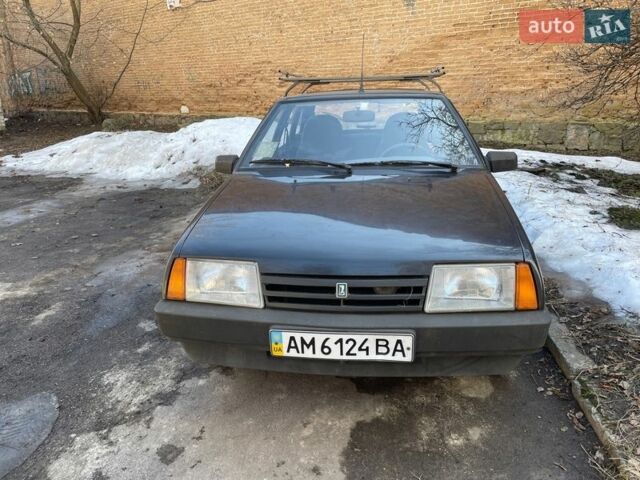 Черный ВАЗ 2109, объемом двигателя 1.6 л и пробегом 61 тыс. км за 2600 $, фото 1 на Automoto.ua