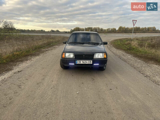 Черный ВАЗ 2109, объемом двигателя 1.6 л и пробегом 167 тыс. км за 2150 $, фото 1 на Automoto.ua