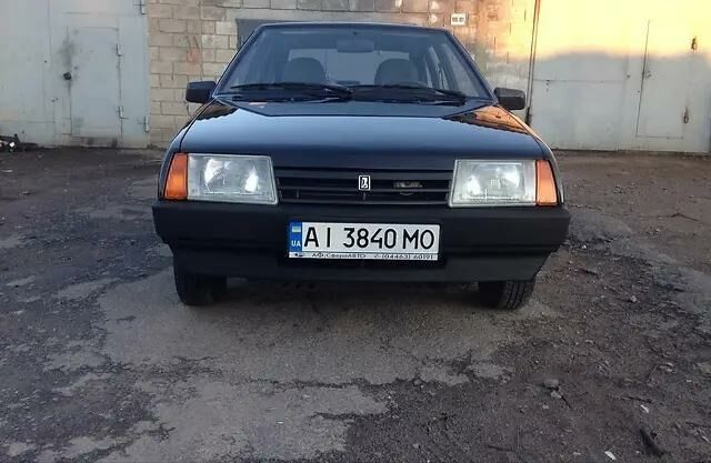 Черный ВАЗ 2109, объемом двигателя 1.6 л и пробегом 23 тыс. км за 40 $, фото 1 на Automoto.ua
