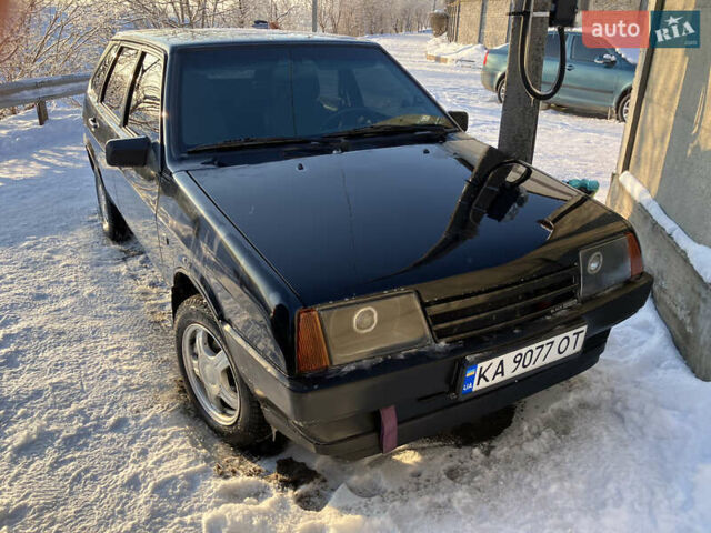 Черный ВАЗ 2109, объемом двигателя 1.6 л и пробегом 154 тыс. км за 2300 $, фото 1 на Automoto.ua