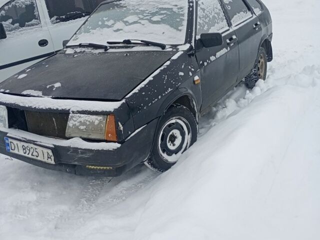 Черный ВАЗ 2109, объемом двигателя 1 л и пробегом 1000 тыс. км за 485 $, фото 1 на Automoto.ua
