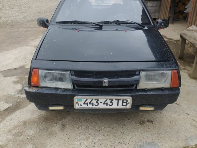 Черный ВАЗ 2109, объемом двигателя 0 л и пробегом 85 тыс. км за 620 $, фото 1 на Automoto.ua
