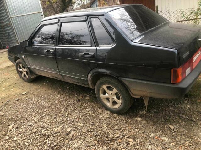 Черный ВАЗ 2109, объемом двигателя 1.6 л и пробегом 130 тыс. км за 2500 $, фото 1 на Automoto.ua