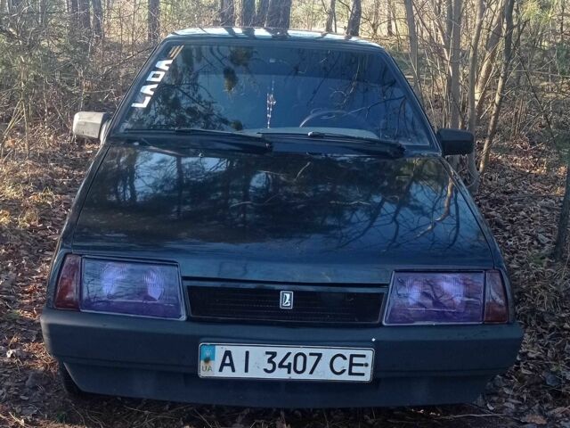 Черный ВАЗ 2109, объемом двигателя 1.6 л и пробегом 152 тыс. км за 1544 $, фото 1 на Automoto.ua