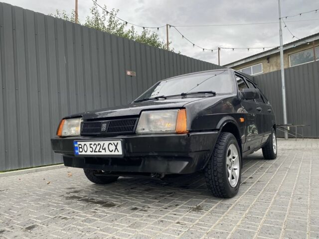 Черный ВАЗ 2109, объемом двигателя 1.6 л и пробегом 100 тыс. км за 1498 $, фото 1 на Automoto.ua
