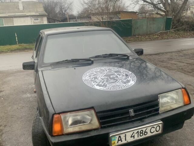 Черный ВАЗ 2109, объемом двигателя 1.5 л и пробегом 250 тыс. км за 953 $, фото 1 на Automoto.ua