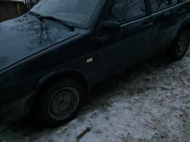 Черный ВАЗ 2109, объемом двигателя 1.5 л и пробегом 230 тыс. км за 469 $, фото 1 на Automoto.ua