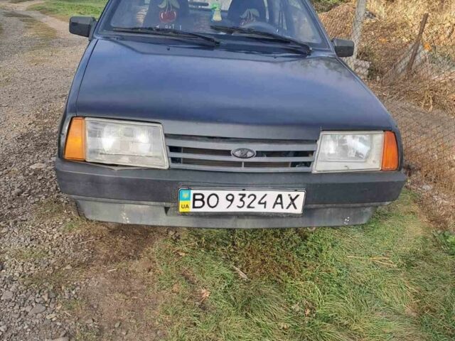 Черный ВАЗ 2109, объемом двигателя 1.5 л и пробегом 200 тыс. км за 984 $, фото 1 на Automoto.ua