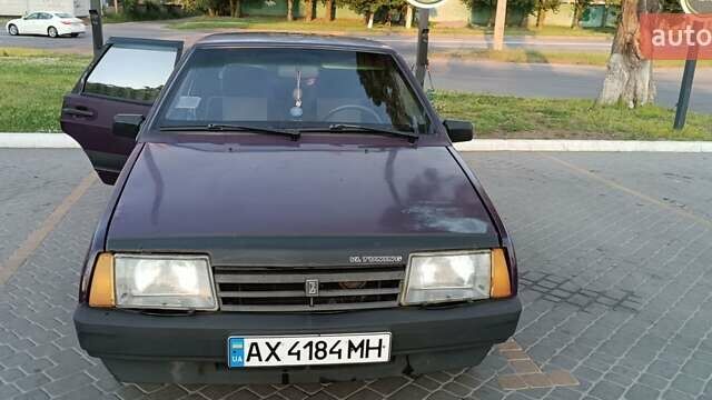 Фіолетовий ВАЗ 2109, об'ємом двигуна 1.5 л та пробігом 102 тис. км за 1200 $, фото 1 на Automoto.ua