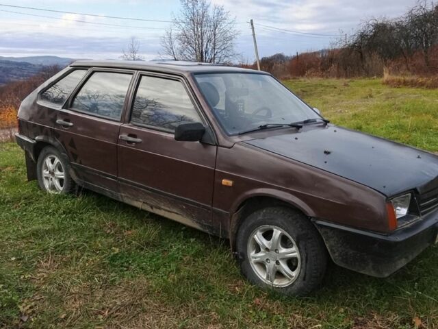 Фіолетовий ВАЗ 2109, об'ємом двигуна 5 л та пробігом 50 тис. км за 600 $, фото 1 на Automoto.ua