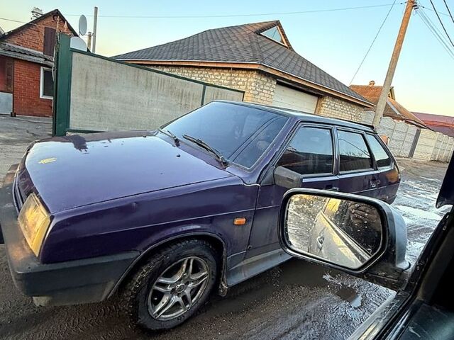Фиолетовый ВАЗ 2109, объемом двигателя 1.5 л и пробегом 300 тыс. км за 500 $, фото 1 на Automoto.ua