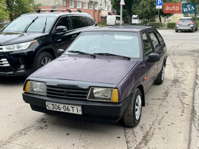 Фиолетовый ВАЗ 2109, объемом двигателя 1.5 л и пробегом 222 тыс. км за 750 $, фото 1 на Automoto.ua