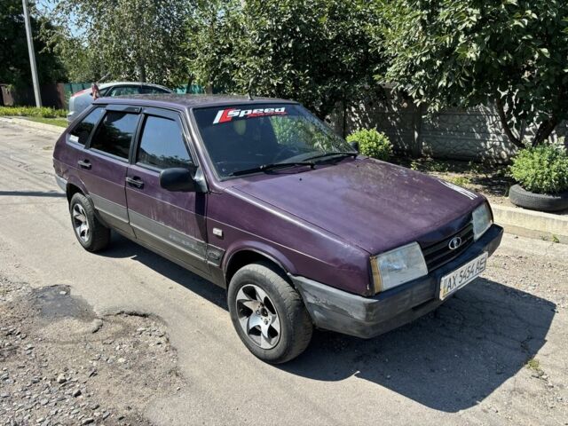 Фіолетовий ВАЗ 2109, об'ємом двигуна 1.5 л та пробігом 100 тис. км за 700 $, фото 1 на Automoto.ua