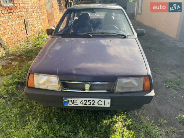 Фиолетовый ВАЗ 2109, объемом двигателя 1.5 л и пробегом 80 тыс. км за 1450 $, фото 1 на Automoto.ua