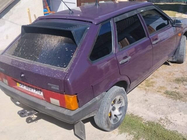 Фіолетовий ВАЗ 2109, об'ємом двигуна 1.5 л та пробігом 333 тис. км за 904 $, фото 1 на Automoto.ua
