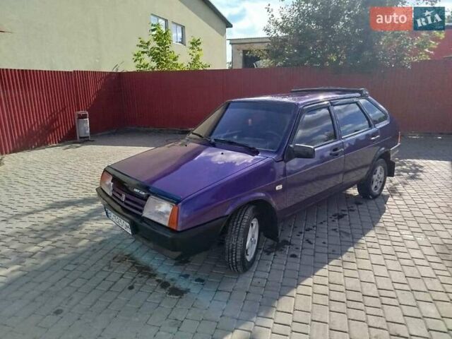 Фиолетовый ВАЗ 2109, объемом двигателя 1.5 л и пробегом 217 тыс. км за 1300 $, фото 1 на Automoto.ua