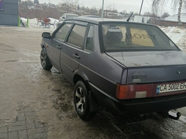 Фіолетовий ВАЗ 2109, об'ємом двигуна 2 л та пробігом 3 тис. км за 1000 $, фото 1 на Automoto.ua