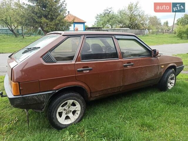 Коричневий ВАЗ 2109, об'ємом двигуна 1.3 л та пробігом 130 тис. км за 1350 $, фото 1 на Automoto.ua