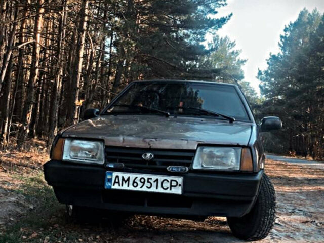 Коричневый ВАЗ 2109, объемом двигателя 1.3 л и пробегом 72 тыс. км за 891 $, фото 1 на Automoto.ua