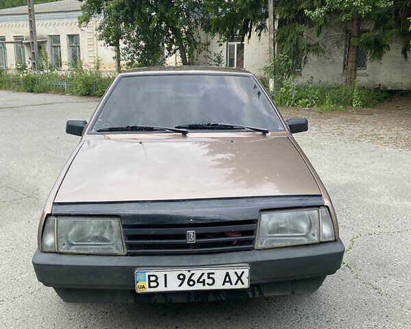 Коричневый ВАЗ 2109, объемом двигателя 1.5 л и пробегом 241 тыс. км за 1350 $, фото 1 на Automoto.ua