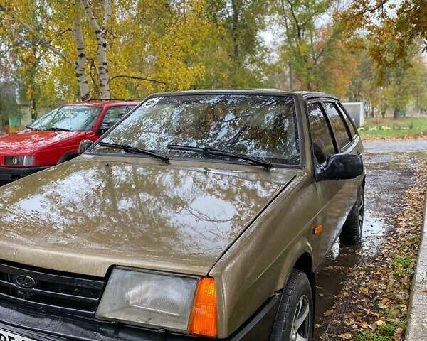 Коричневый ВАЗ 2109, объемом двигателя 1.5 л и пробегом 90 тыс. км за 1423 $, фото 1 на Automoto.ua