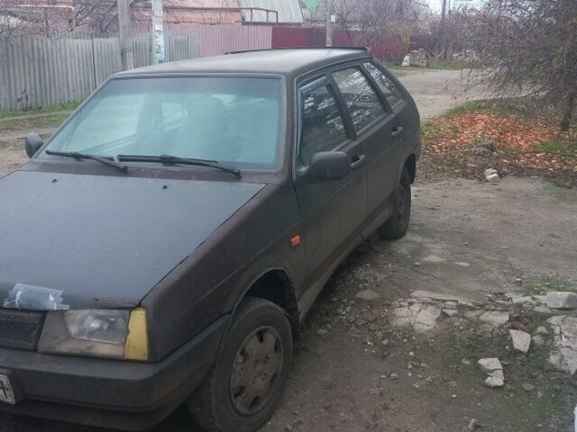 Коричневый ВАЗ 2109, объемом двигателя 1 л и пробегом 94 тыс. км за 476 $, фото 1 на Automoto.ua