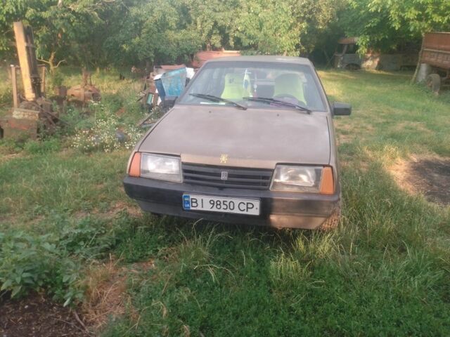 Коричневый ВАЗ 2109, объемом двигателя 1.5 л и пробегом 353 тыс. км за 999 $, фото 1 на Automoto.ua