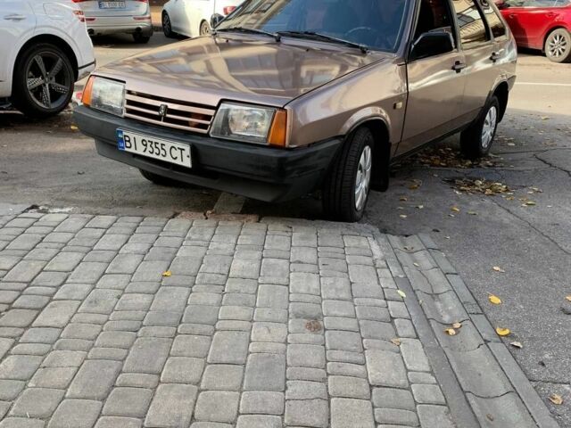 Коричневый ВАЗ 2109, объемом двигателя 1.5 л и пробегом 200 тыс. км за 1350 $, фото 1 на Automoto.ua