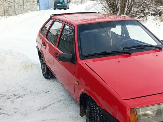 Красный ВАЗ 2109, объемом двигателя 0 л и пробегом 45 тыс. км за 1036 $, фото 1 на Automoto.ua
