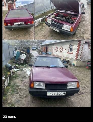 Червоний ВАЗ 2109, об'ємом двигуна 1.5 л та пробігом 250 тис. км за 650 $, фото 1 на Automoto.ua