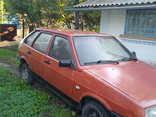 Червоний ВАЗ 2109, об'ємом двигуна 1.3 л та пробігом 120 тис. км за 780 $, фото 1 на Automoto.ua