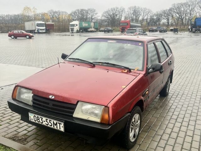 Красный ВАЗ 2109, объемом двигателя 1.3 л и пробегом 68 тыс. км за 550 $, фото 1 на Automoto.ua