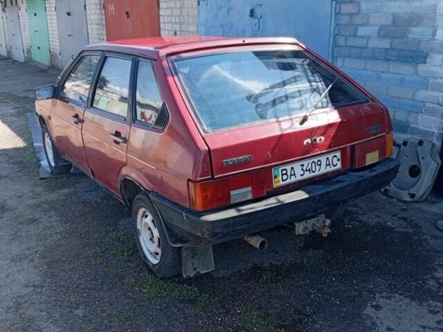 Красный ВАЗ 2109, объемом двигателя 1 л и пробегом 1 тыс. км за 493 $, фото 1 на Automoto.ua