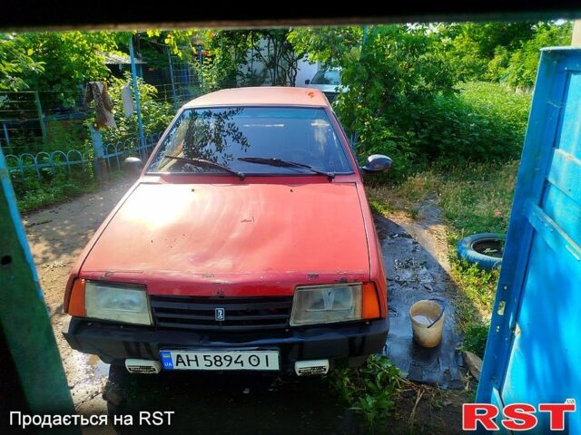 Червоний ВАЗ 2109, об'ємом двигуна 1.3 л та пробігом 10 тис. км за 600 $, фото 1 на Automoto.ua