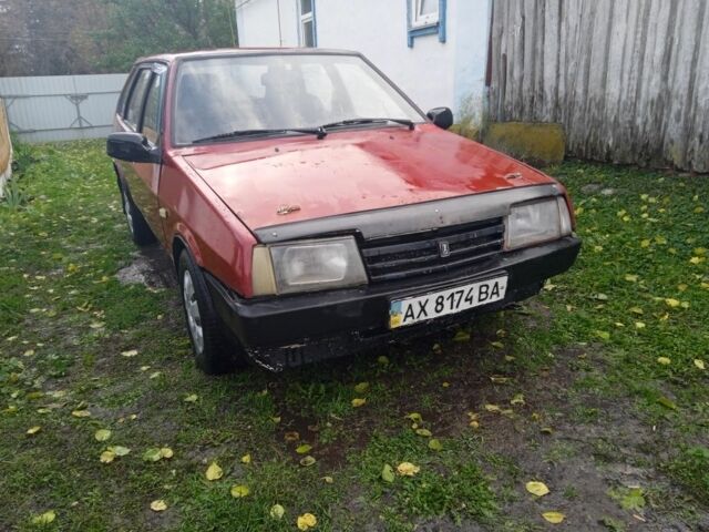 Красный ВАЗ 2109, объемом двигателя 1.3 л и пробегом 2 тыс. км за 523 $, фото 1 на Automoto.ua