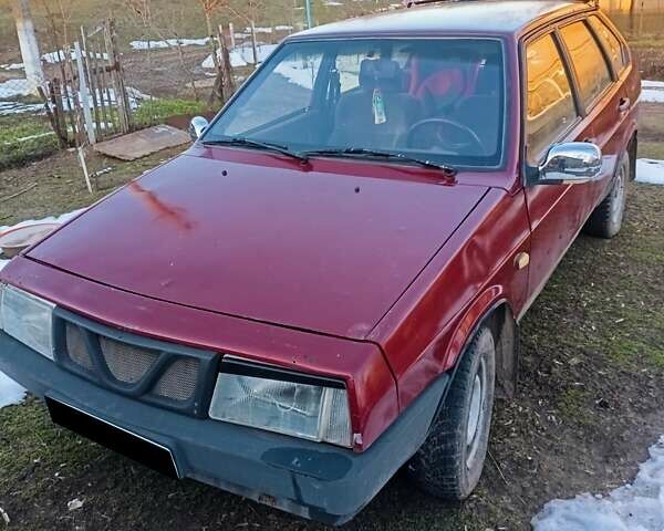 Червоний ВАЗ 2109, об'ємом двигуна 1.29 л та пробігом 140 тис. км за 900 $, фото 1 на Automoto.ua