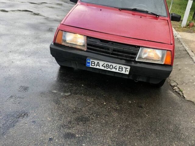 Червоний ВАЗ 2109, об'ємом двигуна 1.5 л та пробігом 160 тис. км за 474 $, фото 1 на Automoto.ua