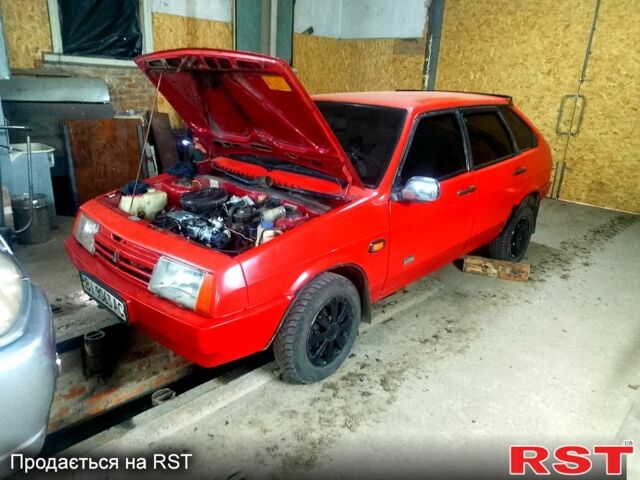 Красный ВАЗ 2109, объемом двигателя 1.3 л и пробегом 0 тыс. км за 600 $, фото 1 на Automoto.ua